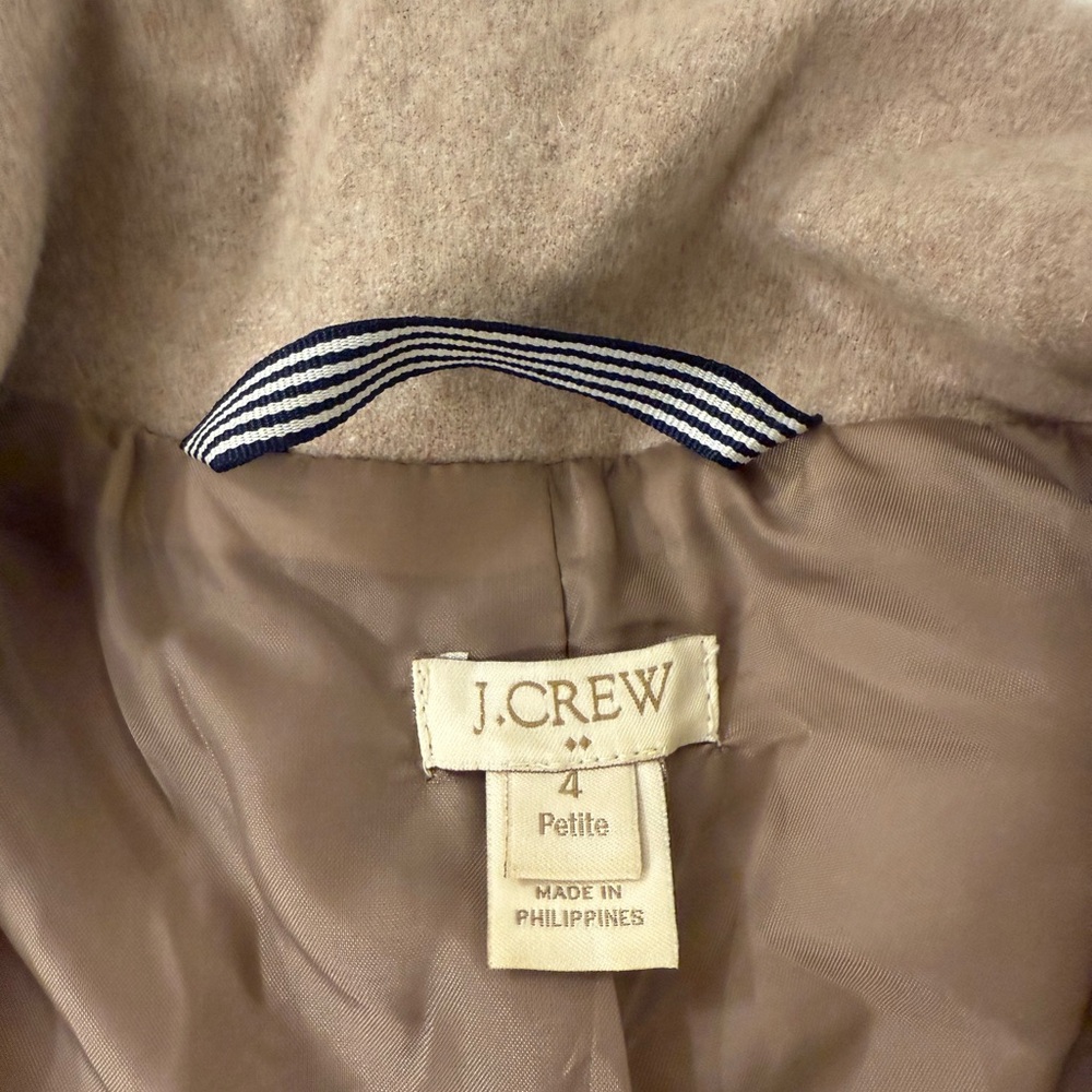 J-Crew Wool Coat - Picture 5 of 5